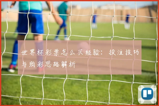 世界杯彩票怎么买经验:投注技巧与购彩思路解析