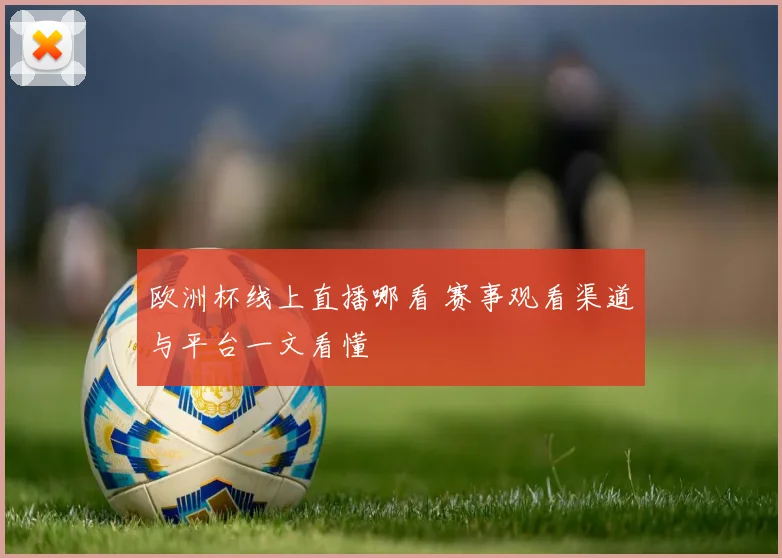欧洲杯线上直播哪看 赛事观看渠道与平台一文看懂